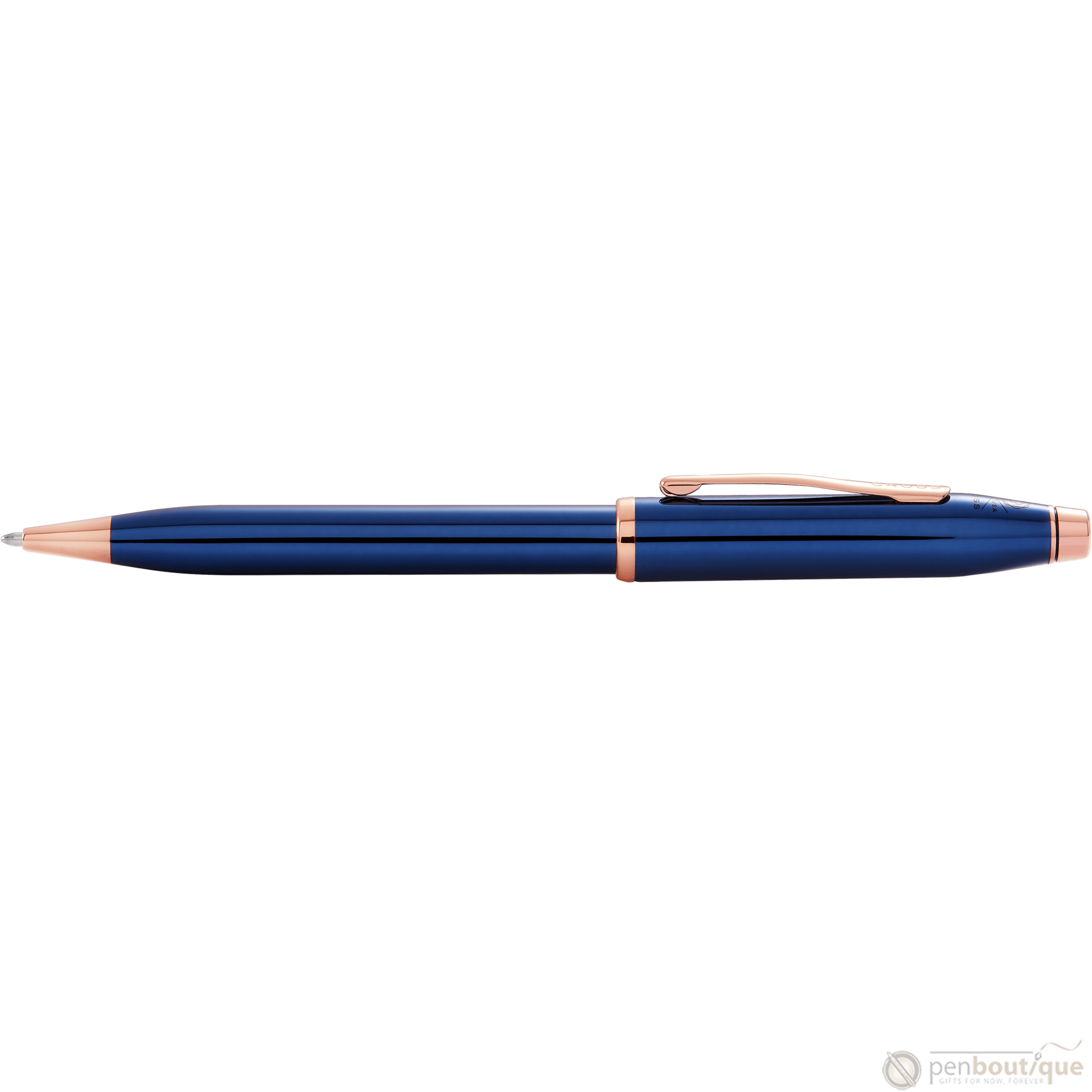 Cross Century II Ballpoint Pen - Translucent Blue - Pen Boutique Ltd