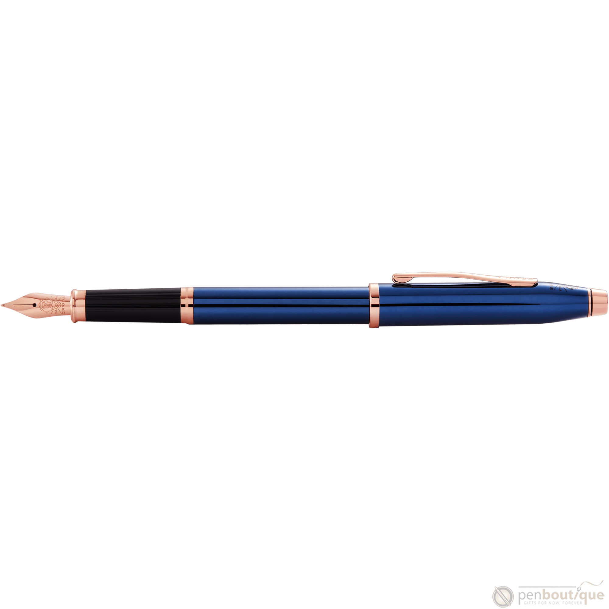 Cross Century II Fountain Pen - Translucent Blue - Pen Boutique Ltd