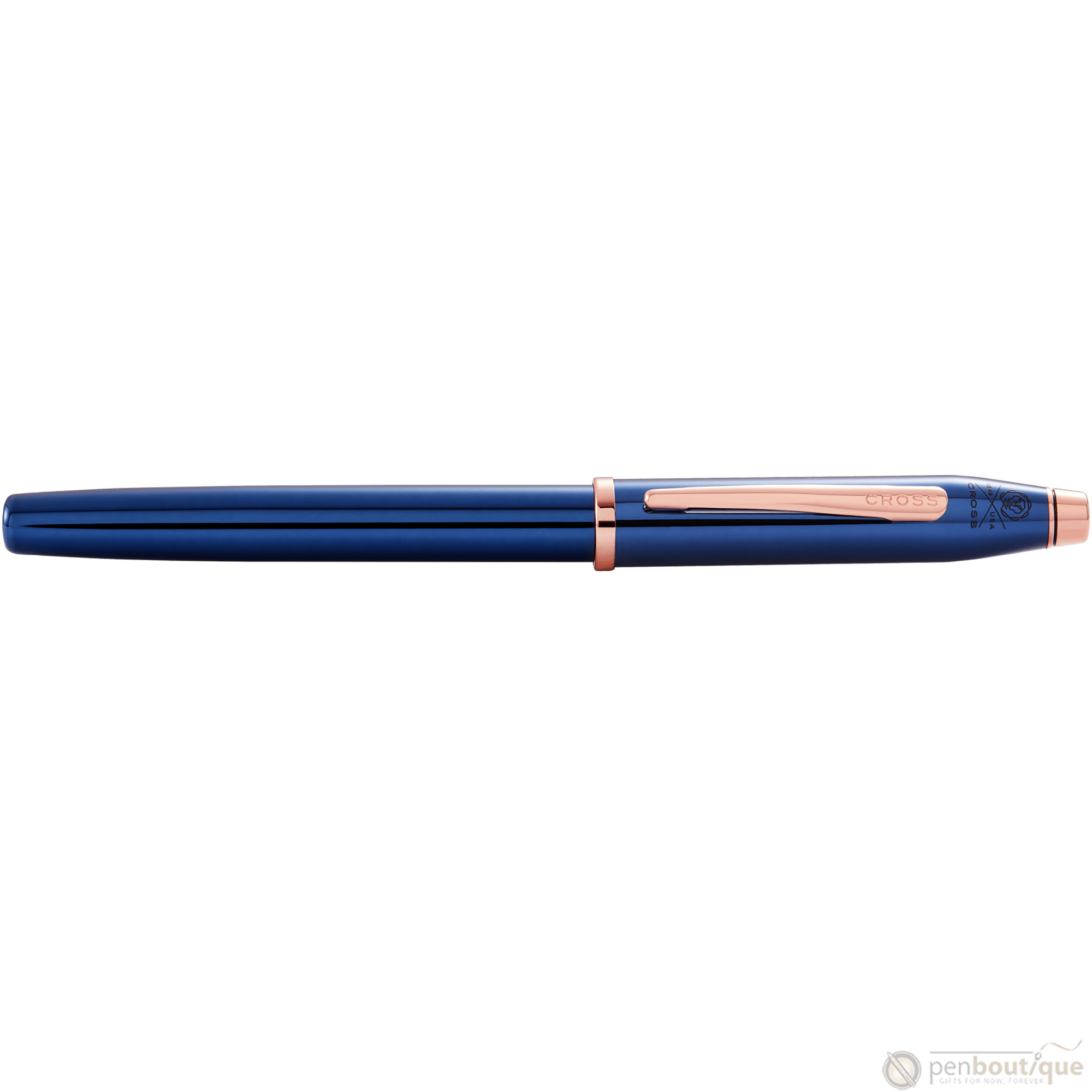 Cross Century II Rollerball Pen - Translucent Blue - Pen Boutique Ltd