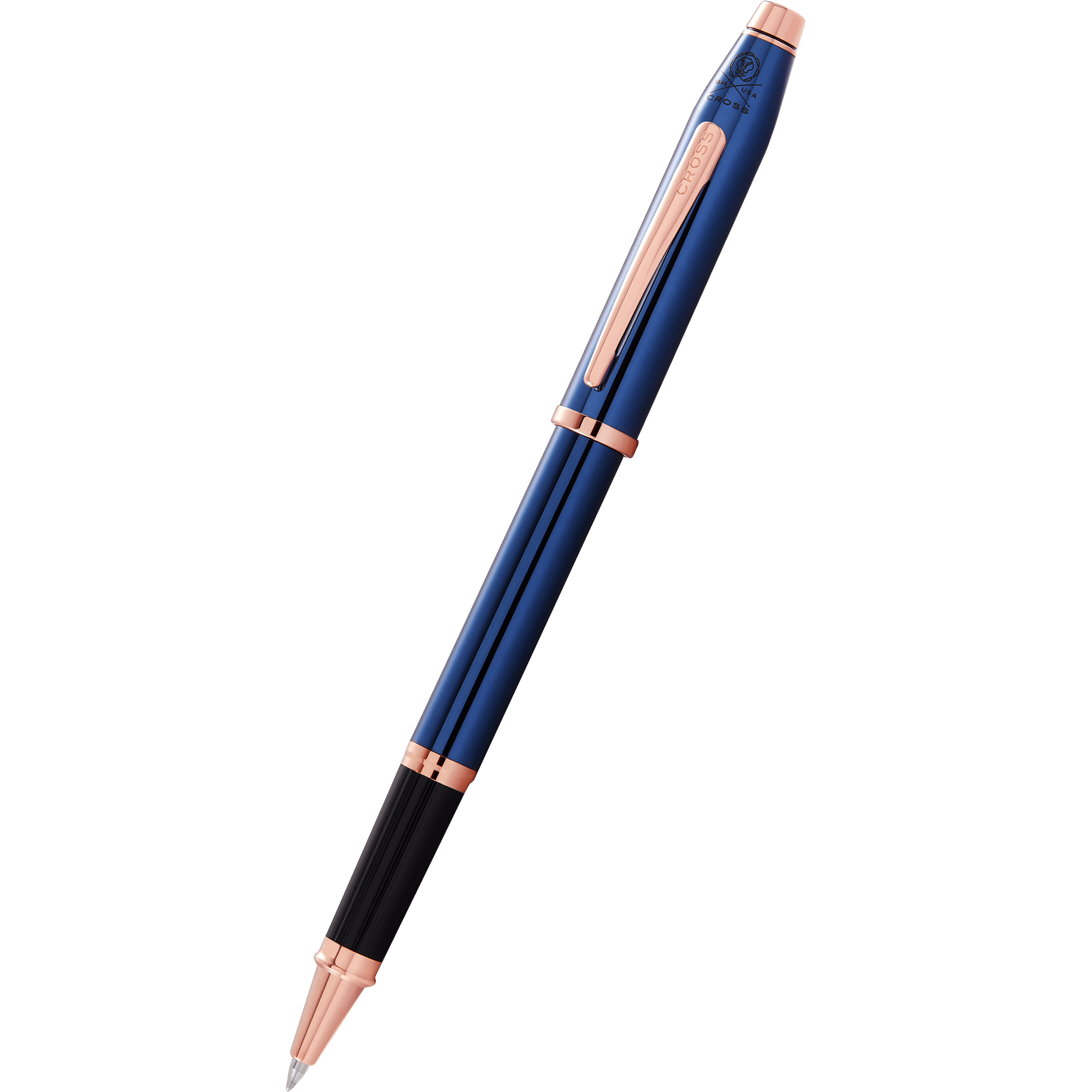 Cross Century II Rollerball Pen - Translucent Blue - Pen Boutique Ltd