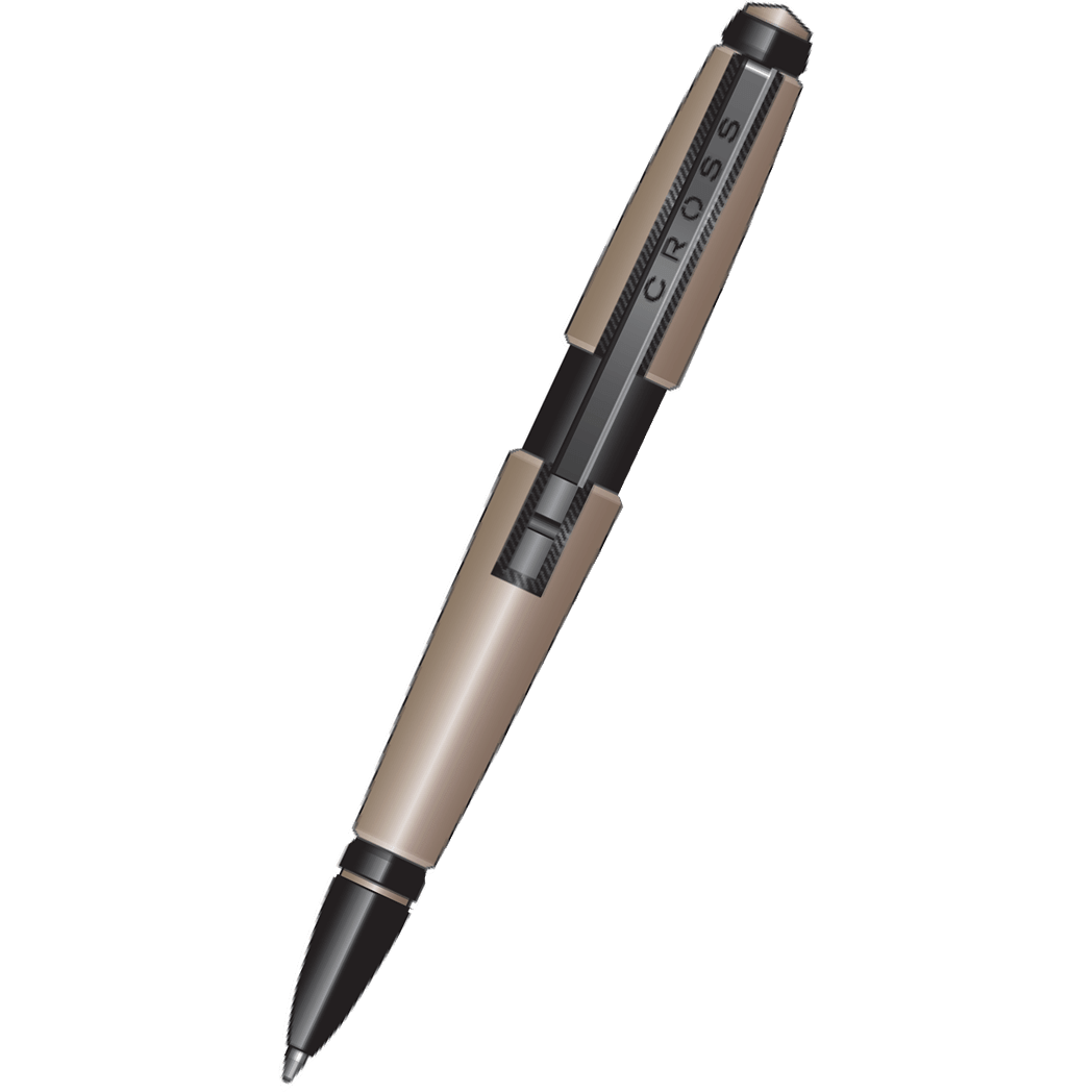 Cross Edge Rollerball Pen - Matte Hazelnut - Pen Boutique Ltd