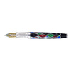 David Oscarson Harlequin Fountain Pen - Opaque Black/Onyx - Pen Boutique Ltd