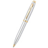 On Sale: SHEAFFER 100 CHROME WITH GOLD TRIMS BALLPOINT PEN - Pen Boutique Ltd