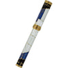 David Oscarson Golden Spike Fountain Pen - Sapphire Blue - Pen Boutique Ltd