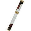 David Oscarson Golden Spike Rollerball Pen - Ruby Red - Pen Boutique Ltd
