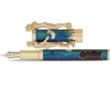 David Oscarson Marriage of the Waters Fountain Pen - Teal - Pen Boutique Ltd