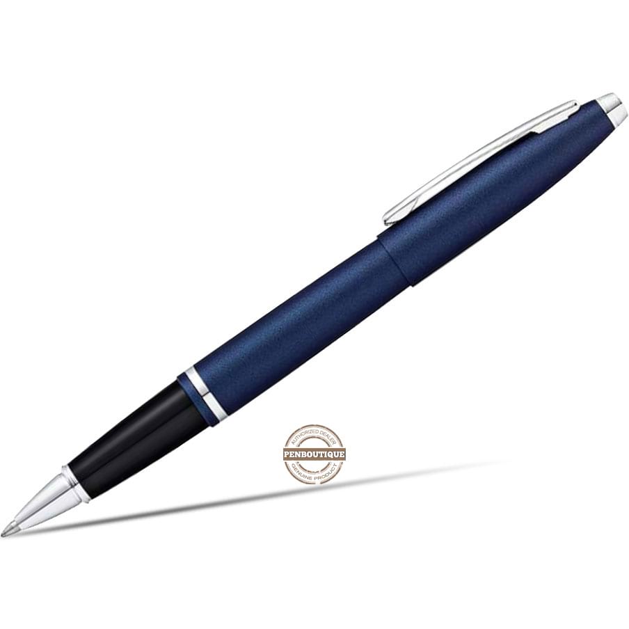 Cross Calais Selectip Rollerball Pen - Matte Metallic Midnight Blue - Pen Boutique Ltd