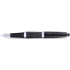 Diplomat Aero Fountain Pen - Stripes Black - Pen Boutique Ltd