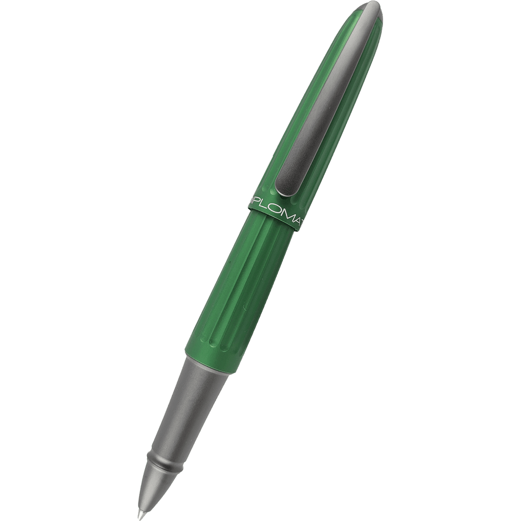 Diplomat Aero Rollerball Pen - Green - Pen Boutique Ltd