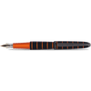 Diplomat Elox Ring Fountain Pen - Black - 14K Gold Nib - Pen Boutique Ltd