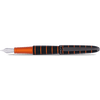 Diplomat Elox Ring Fountain Pen - Black - Stainless Steel Nib - Pen Boutique Ltd