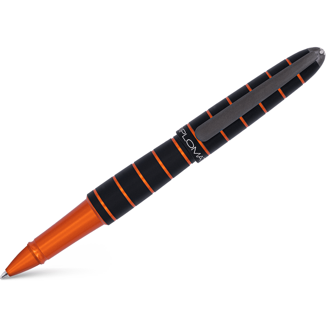 Diplomat Elox Ring Rollerball Pen - Black - Pen Boutique Ltd