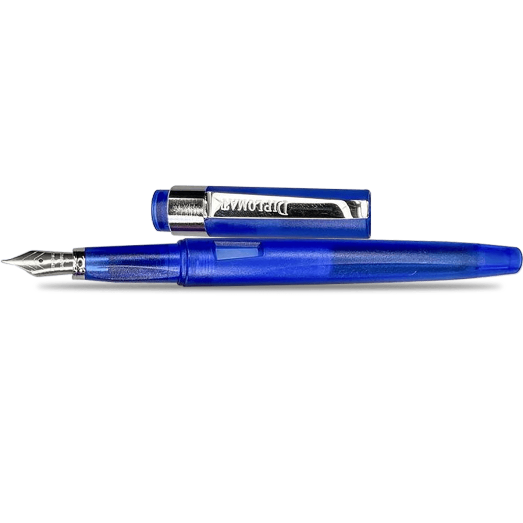 Diplomat Magnum Demo Fountain Pen - Blue - Pen Boutique Ltd