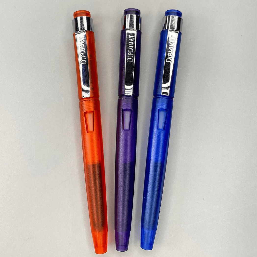 Diplomat Magnum Demo Fountain Pen - Purple - Pen Boutique Ltd
