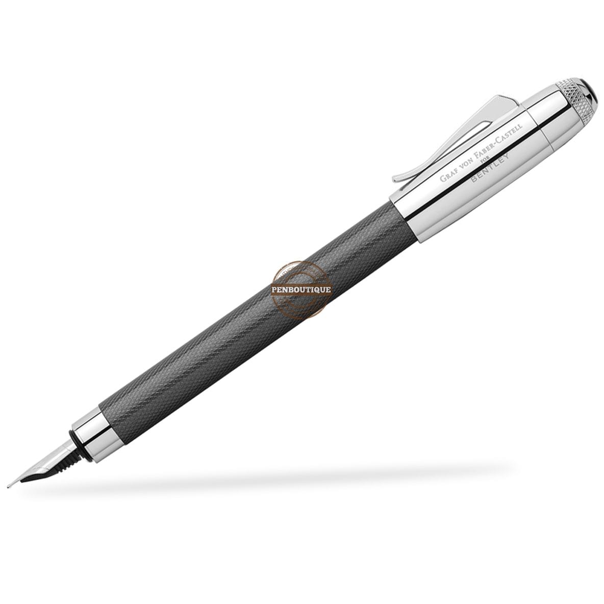 Graf von Faber-Castell Bentley Fountain Pen - Tungsten Grey - Pen Boutique Ltd