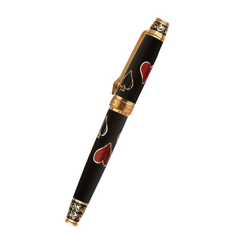 David Oscarson Les Quatre Couleurs Rollerball Pen - Opaque Black - Pen Boutique Ltd