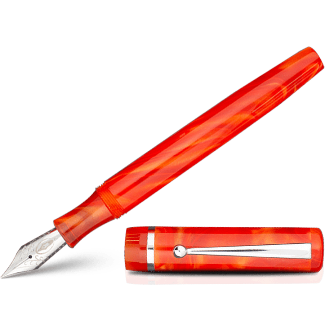 Edison Beaumont Fountain Pen - Fireball - Pen Boutique Ltd