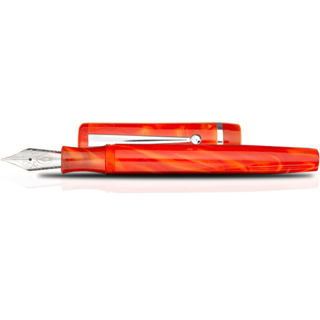 Edison Beaumont Fountain Pen - Fireball - Pen Boutique Ltd