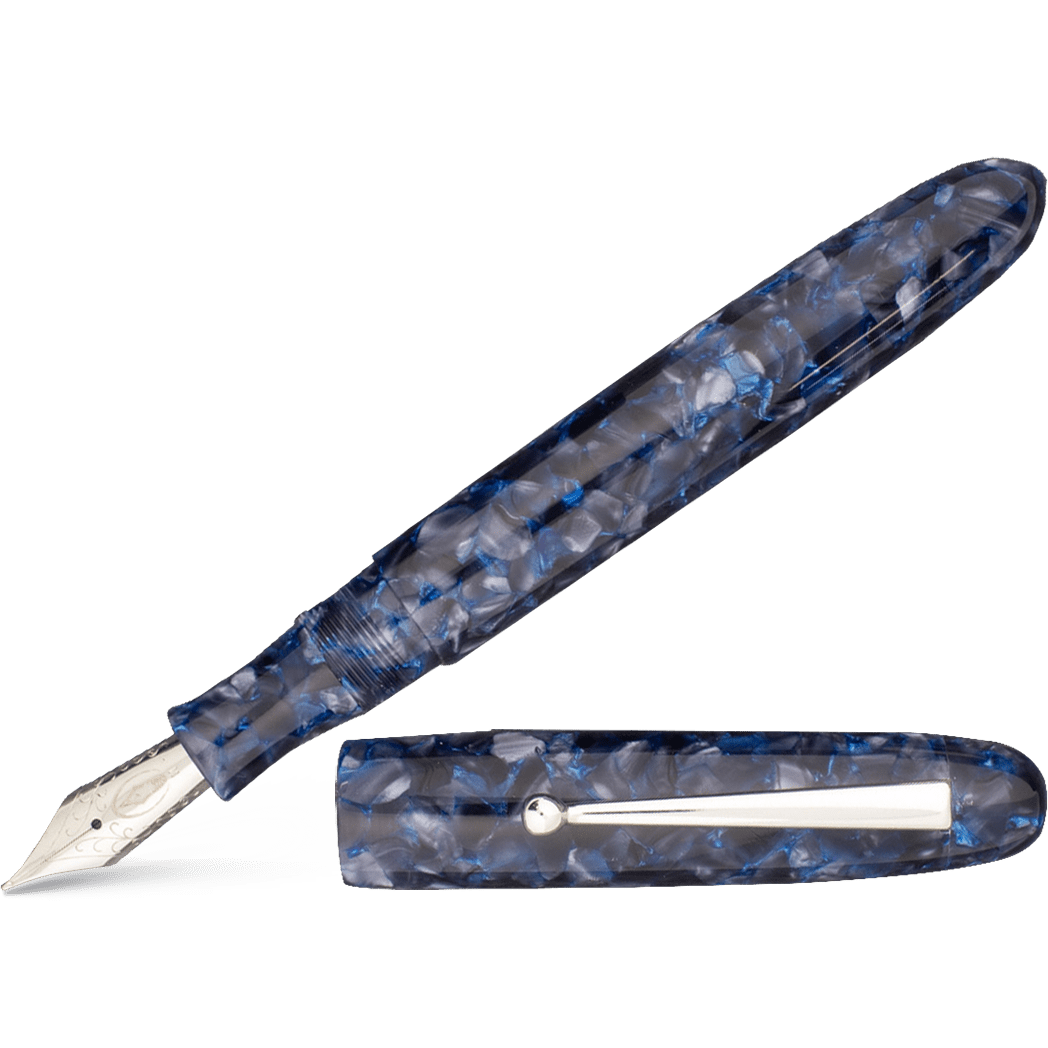 Edison Collier Fountain Pen - Nighthawk - 18K Nib - Pen Boutique Ltd