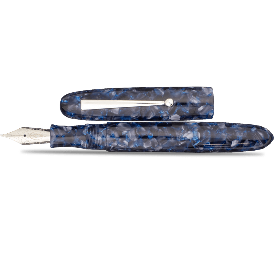 Edison Collier Fountain Pen - Nighthawk - 18K Nib - Pen Boutique Ltd