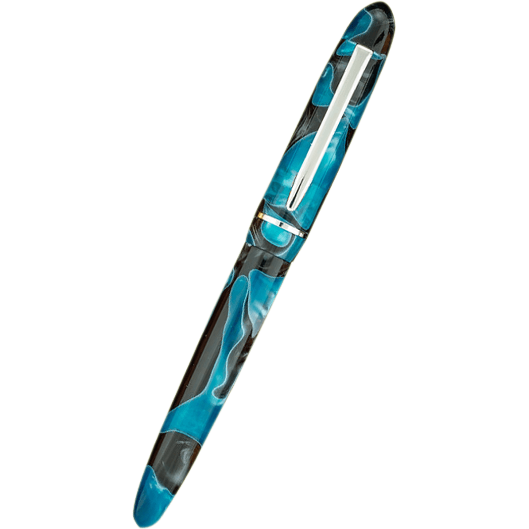 Edison Menlo Fountain Pen - Blue Grotto - Pen Boutique Ltd