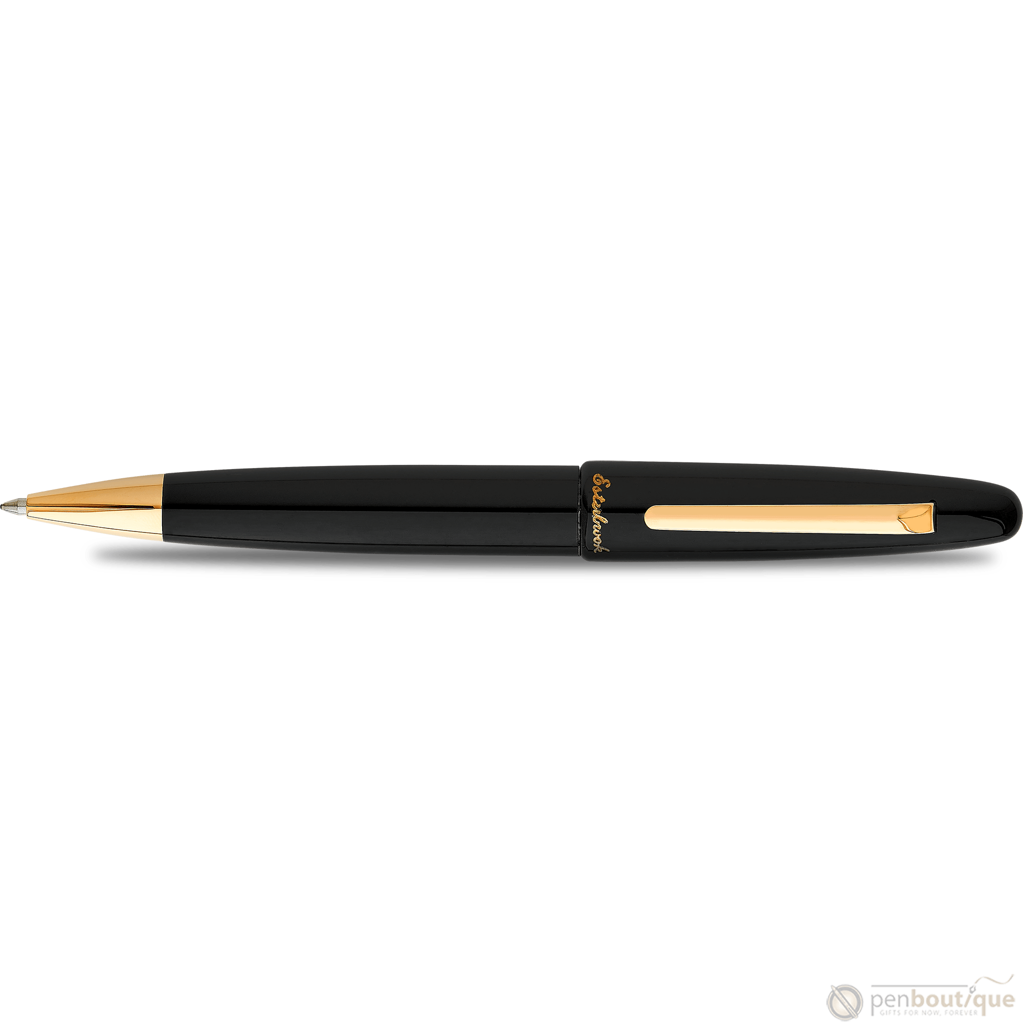 Esterbrook Estie Ballpoint Pen - Ebony - Gold Trim - Pen Boutique Ltd