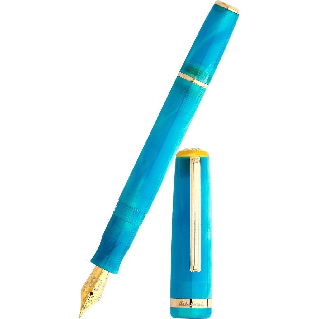 Esterbrook JR Pocket Fountain Pen - Paradise Blue Breeze - Pen Boutique Ltd