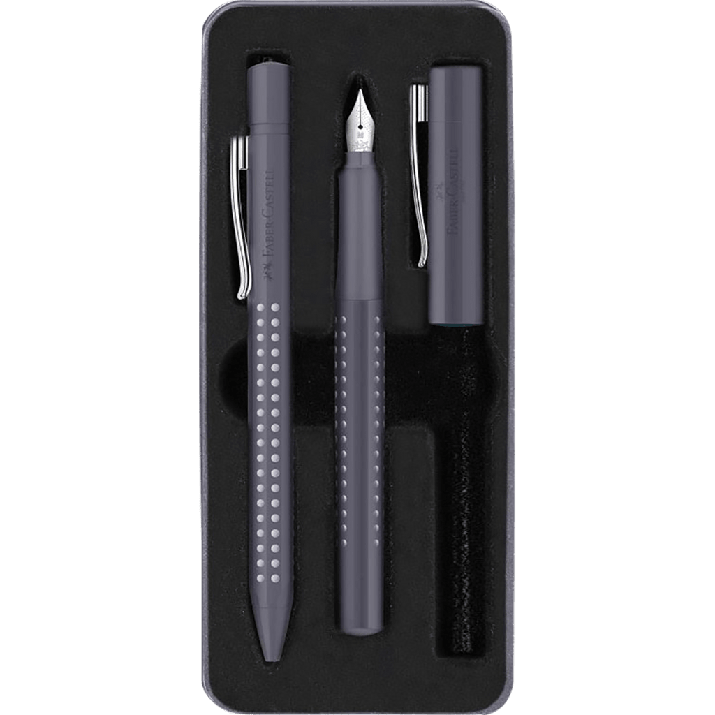 Faber - Castell Grip Harmony Set - Dapple Grey - Pen Boutique Ltd