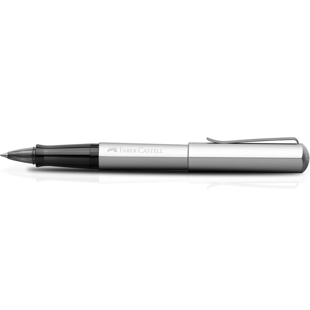 Faber-Castell Hexo Rollerball Pen - Silver - Pen Boutique Ltd