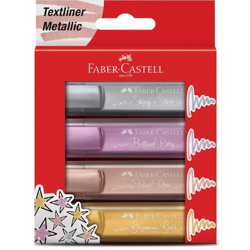 Faber-Castell Metallic Highlighter Textliner - Pen Boutique Ltd
