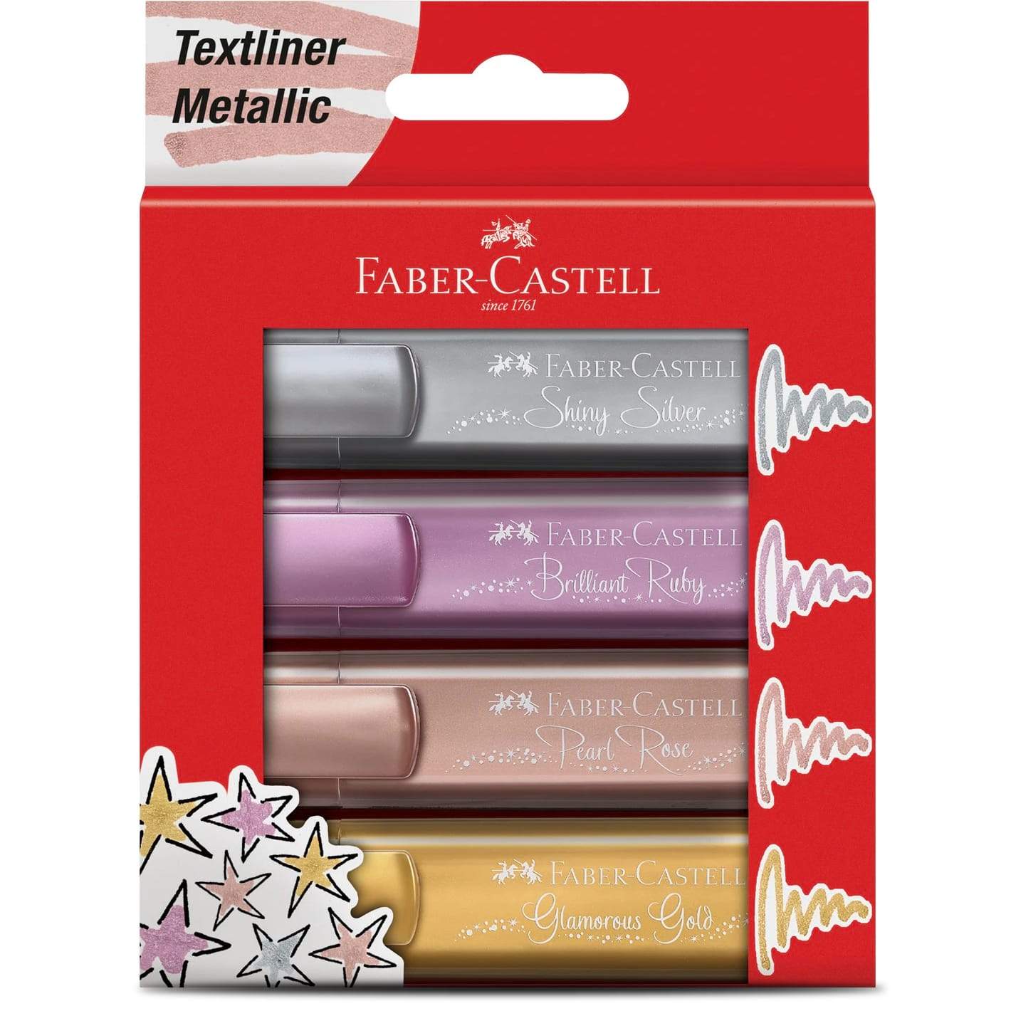 Faber-Castell Metallic Highlighter Textliner - Pen Boutique Ltd