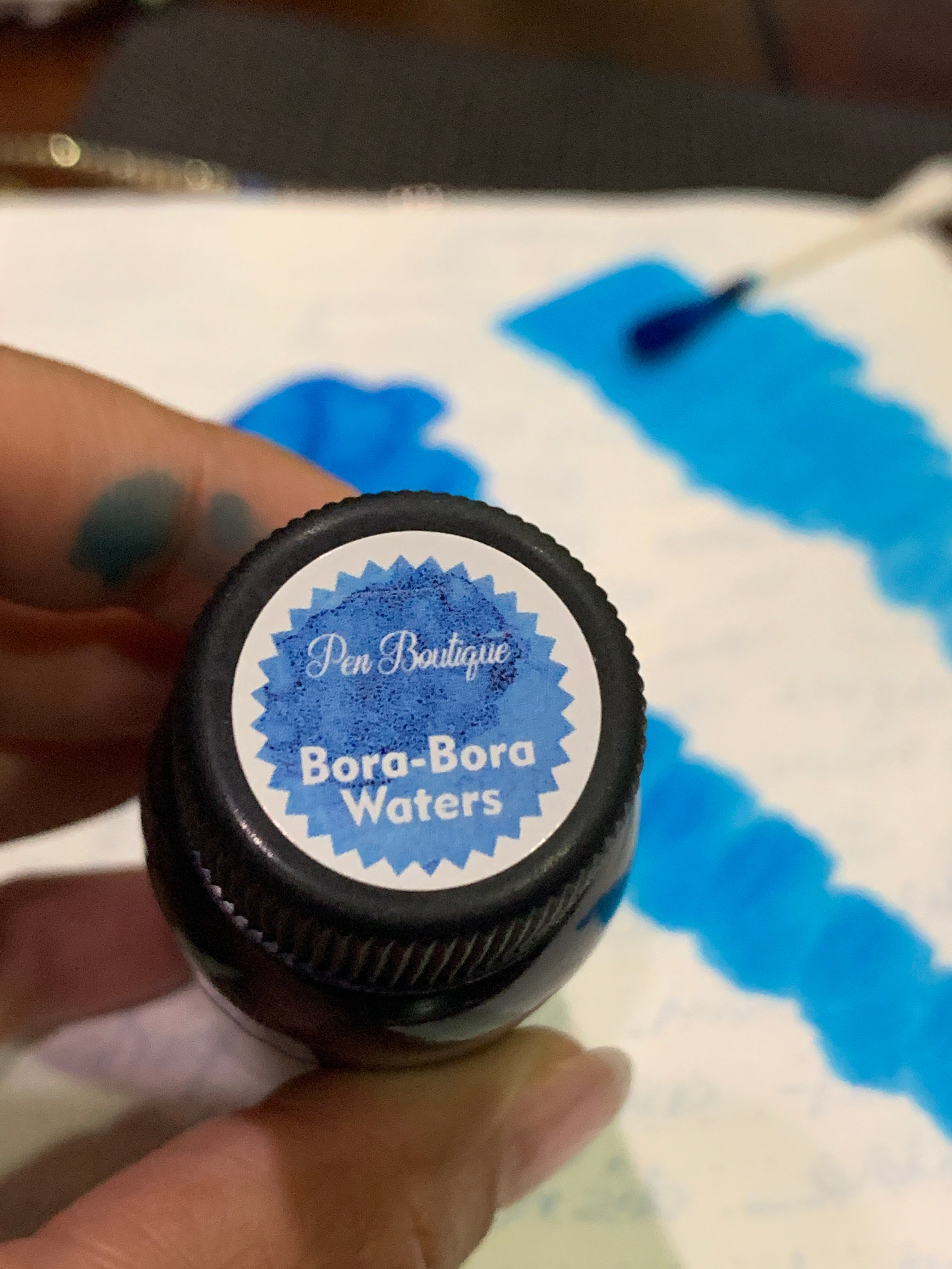 Robert Oster Signature Ink Bottle - Bora Bora Waters - 50ml (Pen Boutique Exclusive) - Pen Boutique Ltd