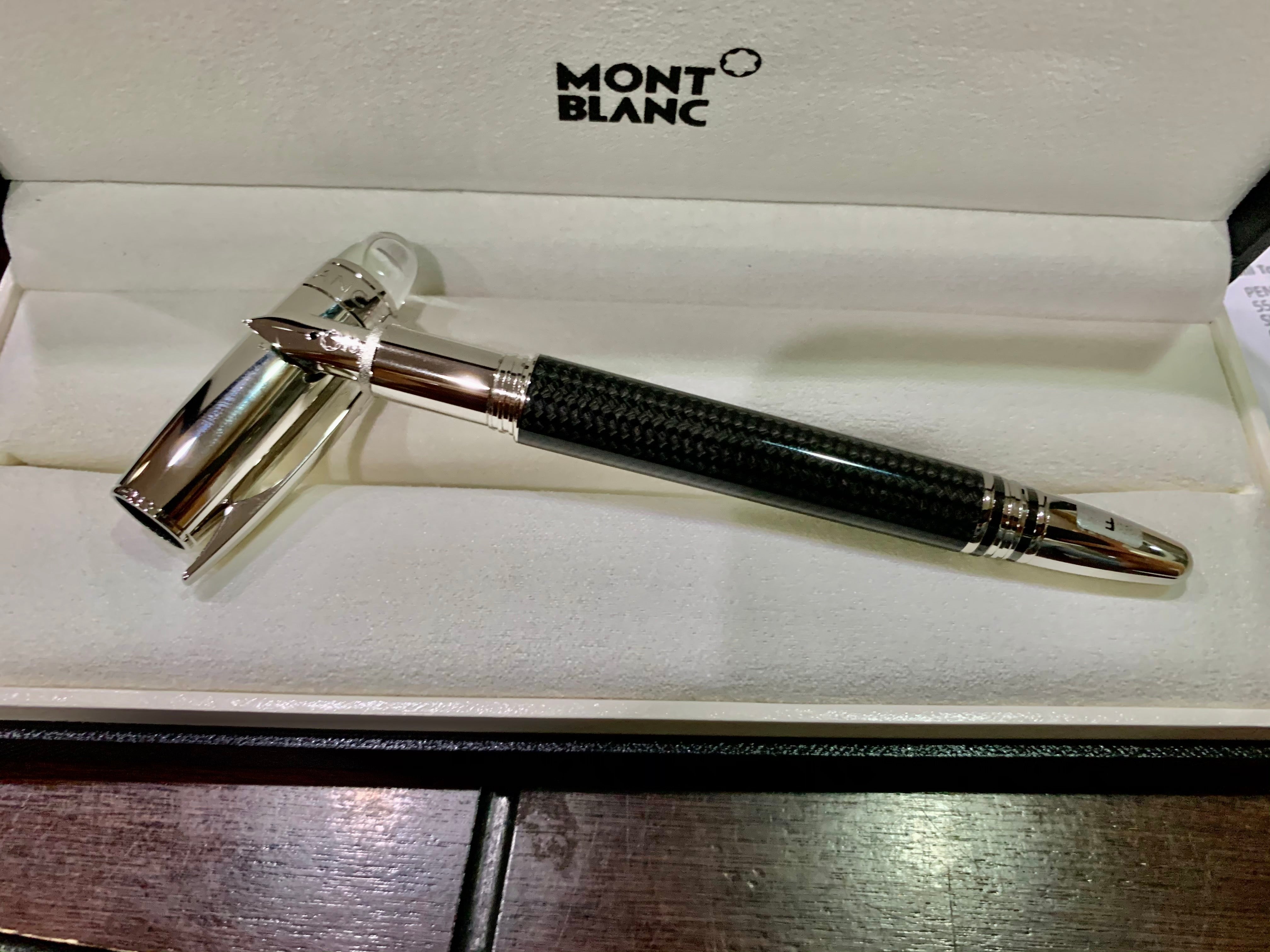 Montblanc StarWalker Fountain Pen - Carbon - Pen Boutique Ltd