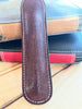 Pen Boutique Yak Leather Single Pen Sleeve - Brown Glitter - Pen Boutique Ltd