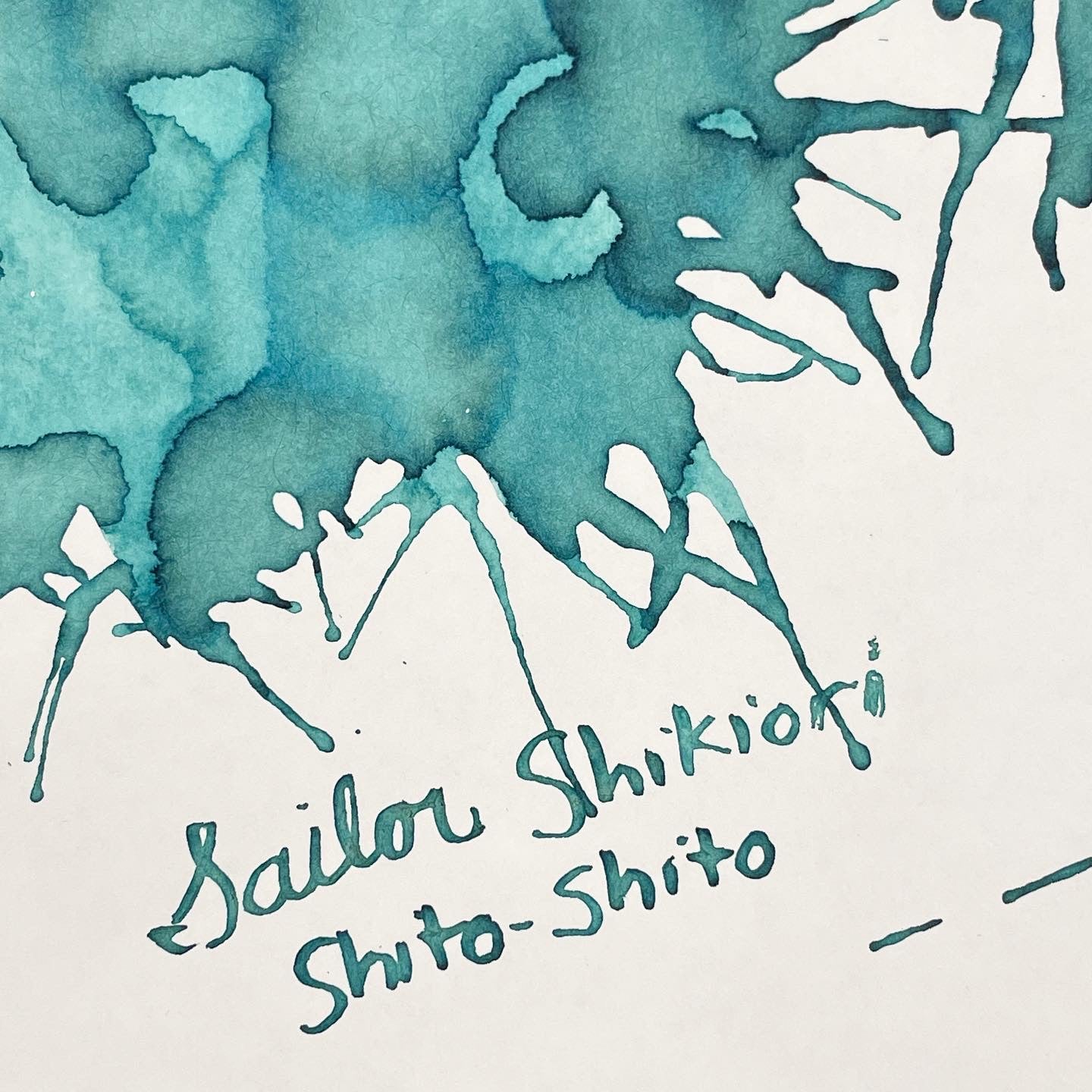 Sailor Bottle Ink - Shikiori Sound of Rain - Shitoshito - Pen Boutique Ltd