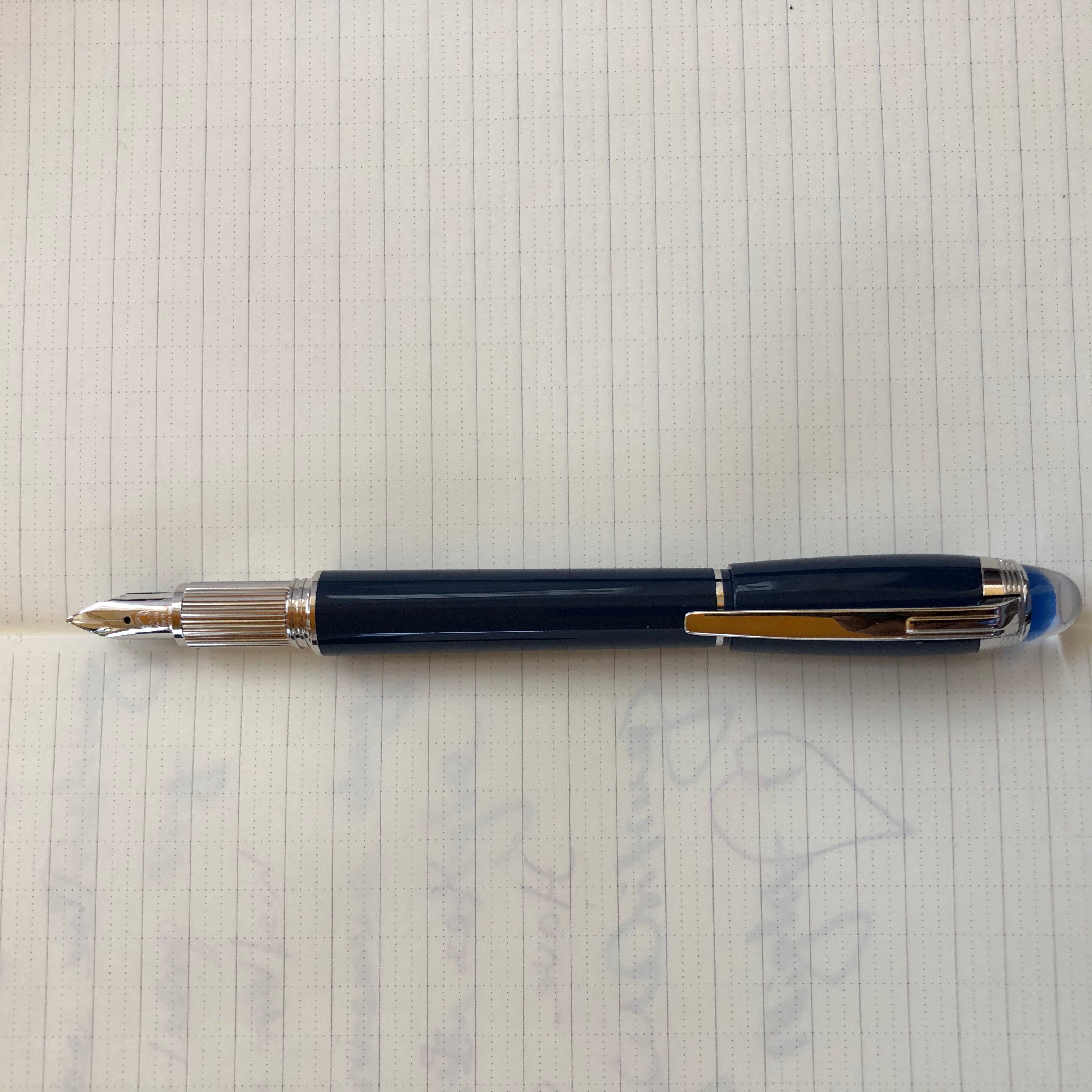 Montblanc Starwalker Fountain Pen - Blue Planet - Resin - Pen Boutique Ltd