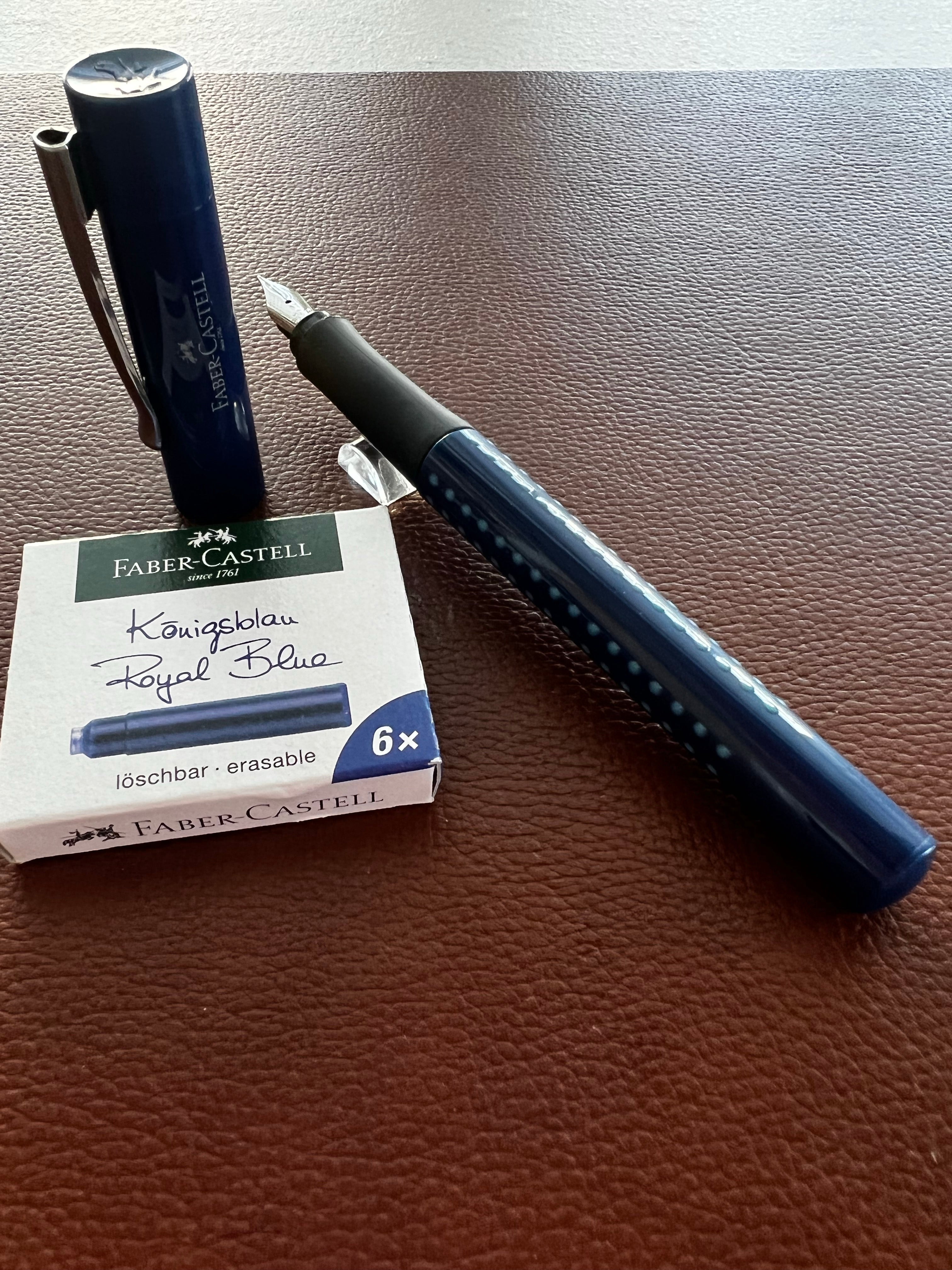 On Sale : Faber - Castell Grip Set - Blue - Pen Boutique Ltd
