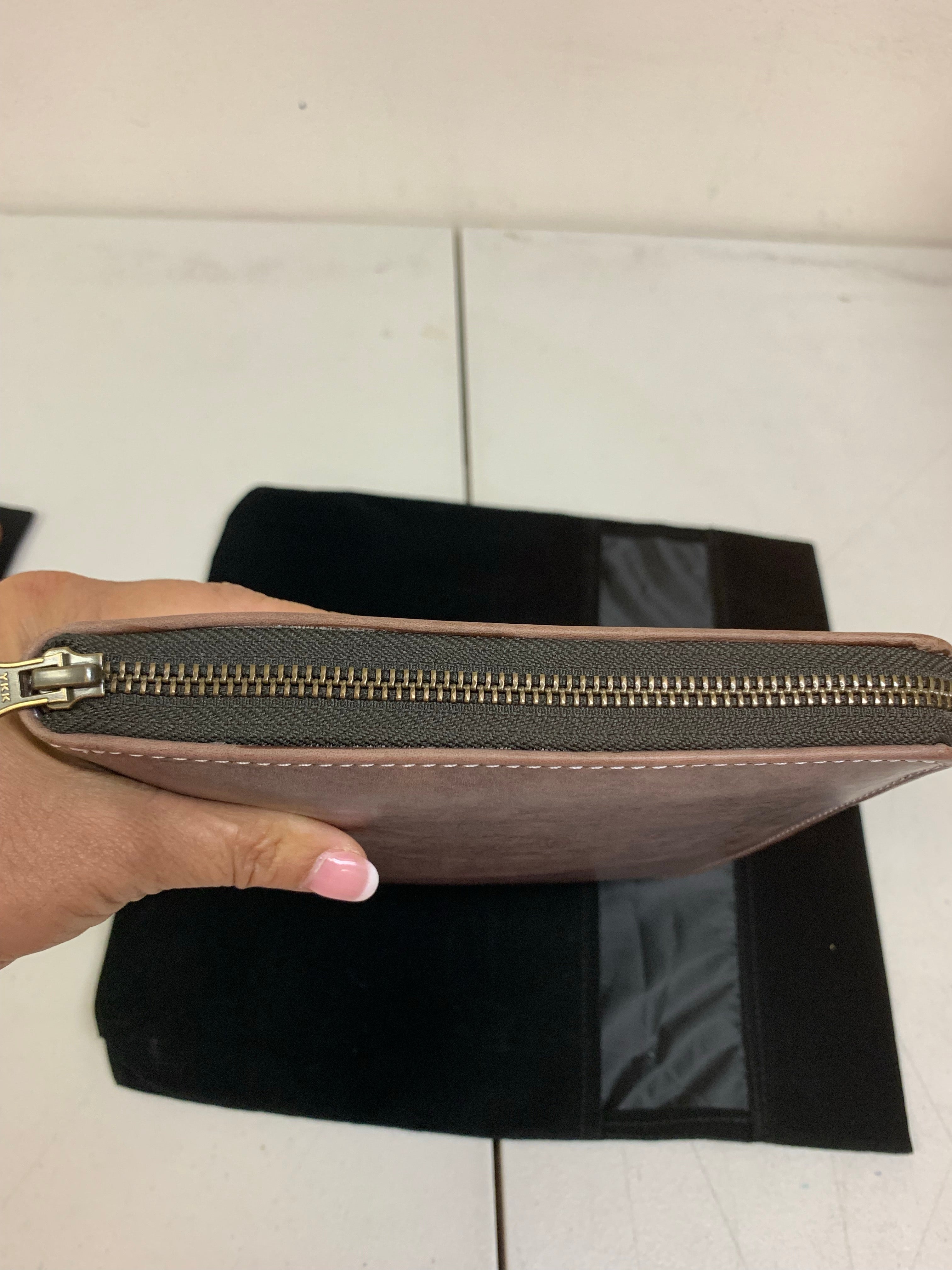 Pen Boutique Yak Leather A5 Zipped Folio - Crazy Horse Chocolate - Pen Boutique Ltd
