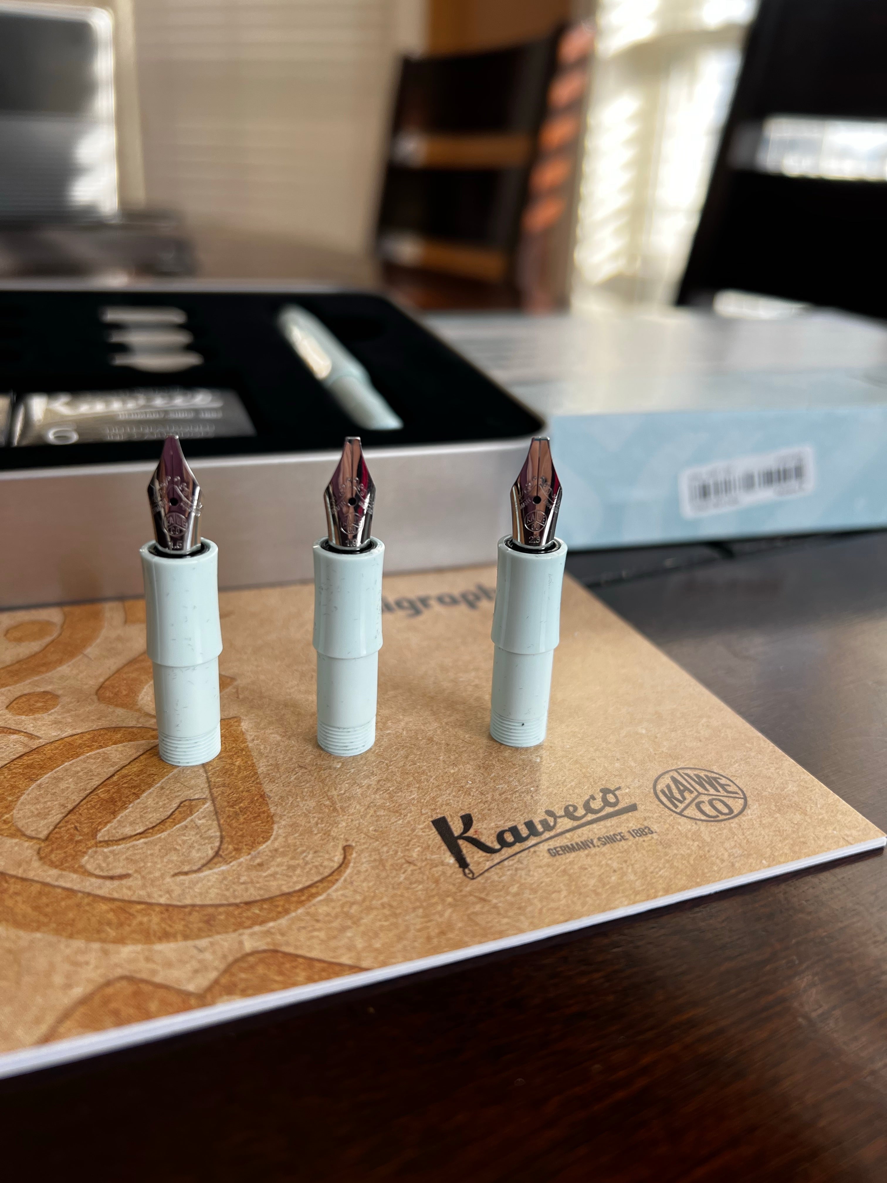 Kaweco Calligraphy Set - Mint (Deluxe) - Pen Boutique Ltd