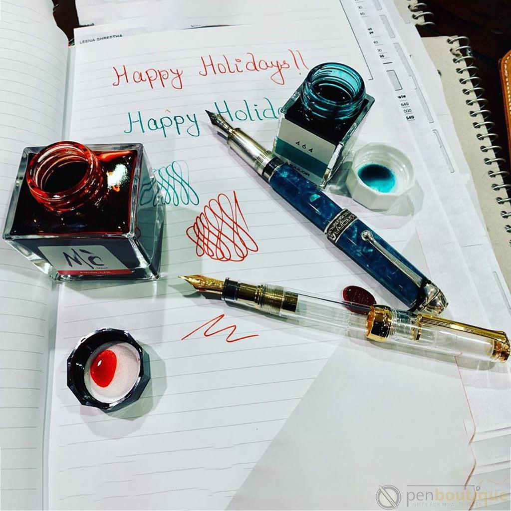 Sailor 1911L Fountain Pen - Transparent Gold Trim - Pen Boutique Ltd