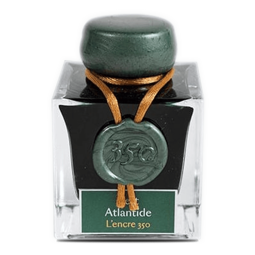 J. Herbin 350 Vert Atlantide - 50ml Bottled Ink - Pen Boutique Ltd