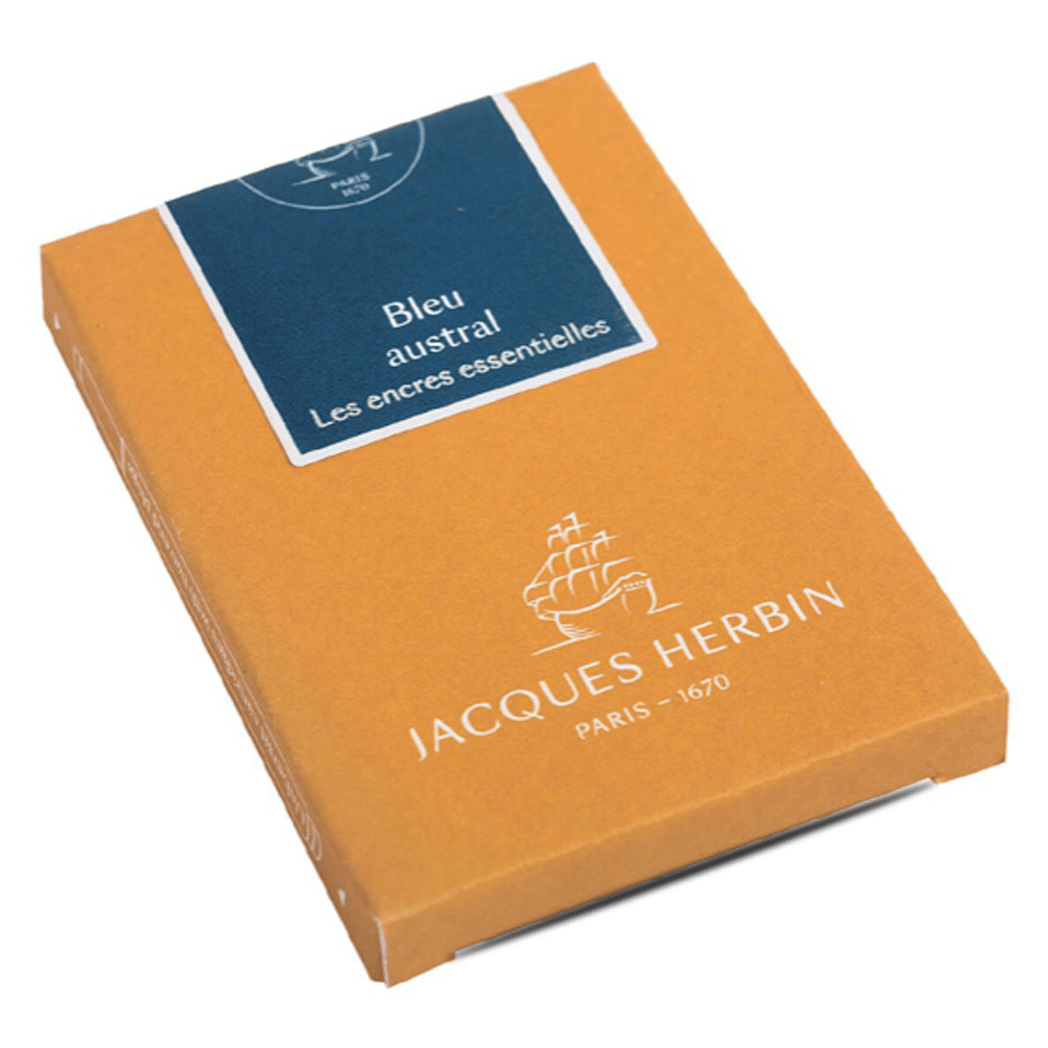 J. Herbin Ink Cartridges - Long International Size (7 per pack) - Pen Boutique Ltd