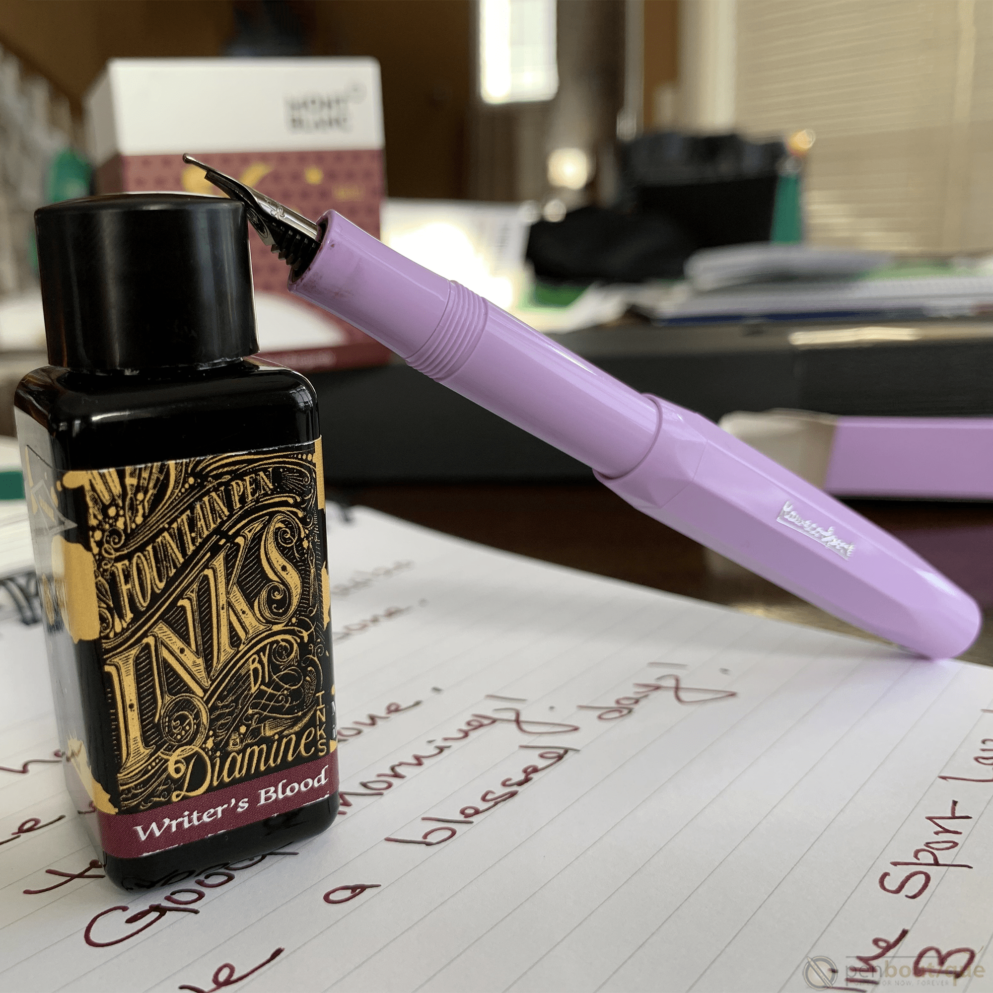 Kaweco Skyline Sport Fountain Pen - Lavender - Pen Boutique Ltd