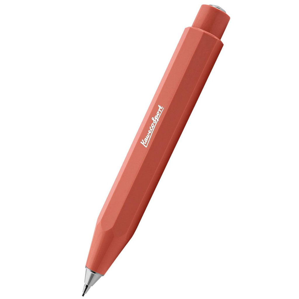 Kaweco Skyline Sport Push Pencil - Fox Red - 0.7mm - Pen Boutique Ltd