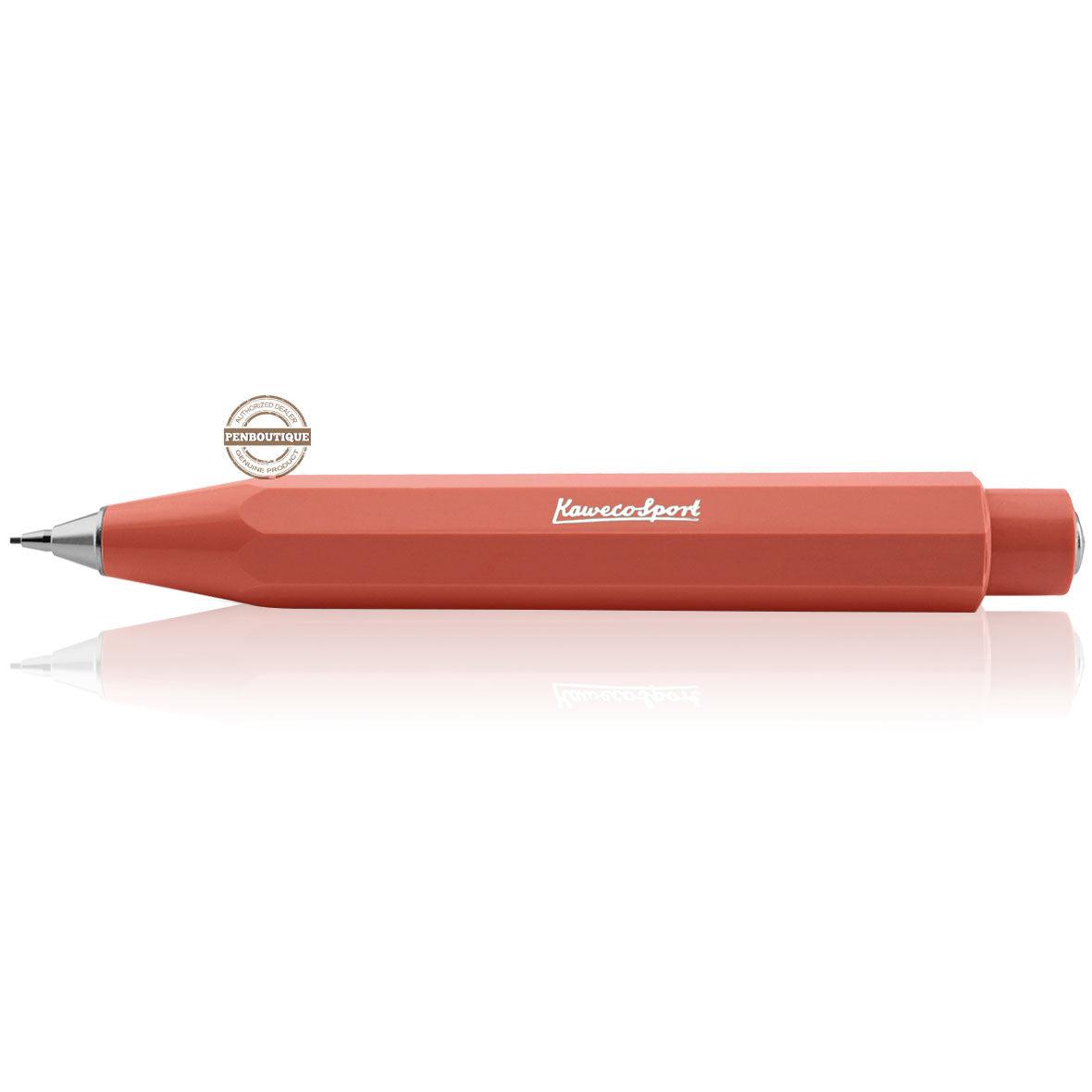 Kaweco Skyline Sport Push Pencil - Fox Red - 0.7mm - Pen Boutique Ltd