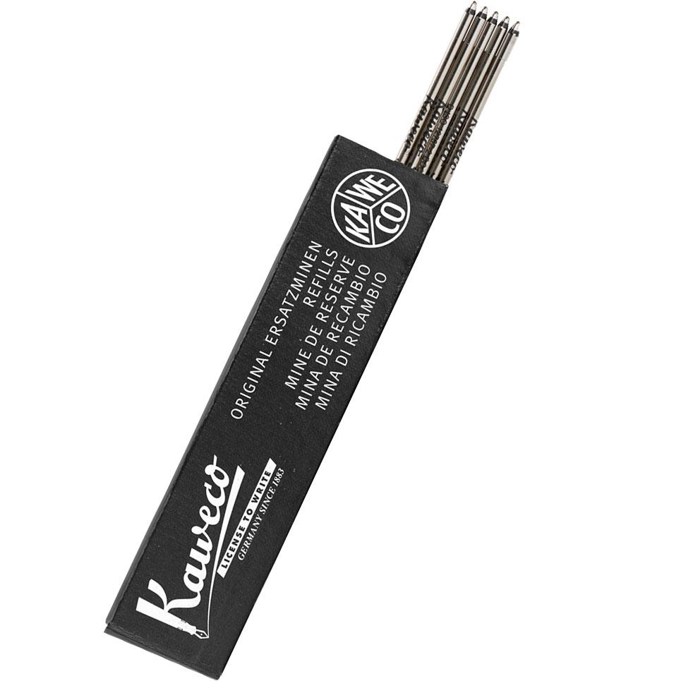 Kaweco Mini Soul D1 Ballpoint Refill - Broad - Black - 5 pcs - Pen Boutique Ltd