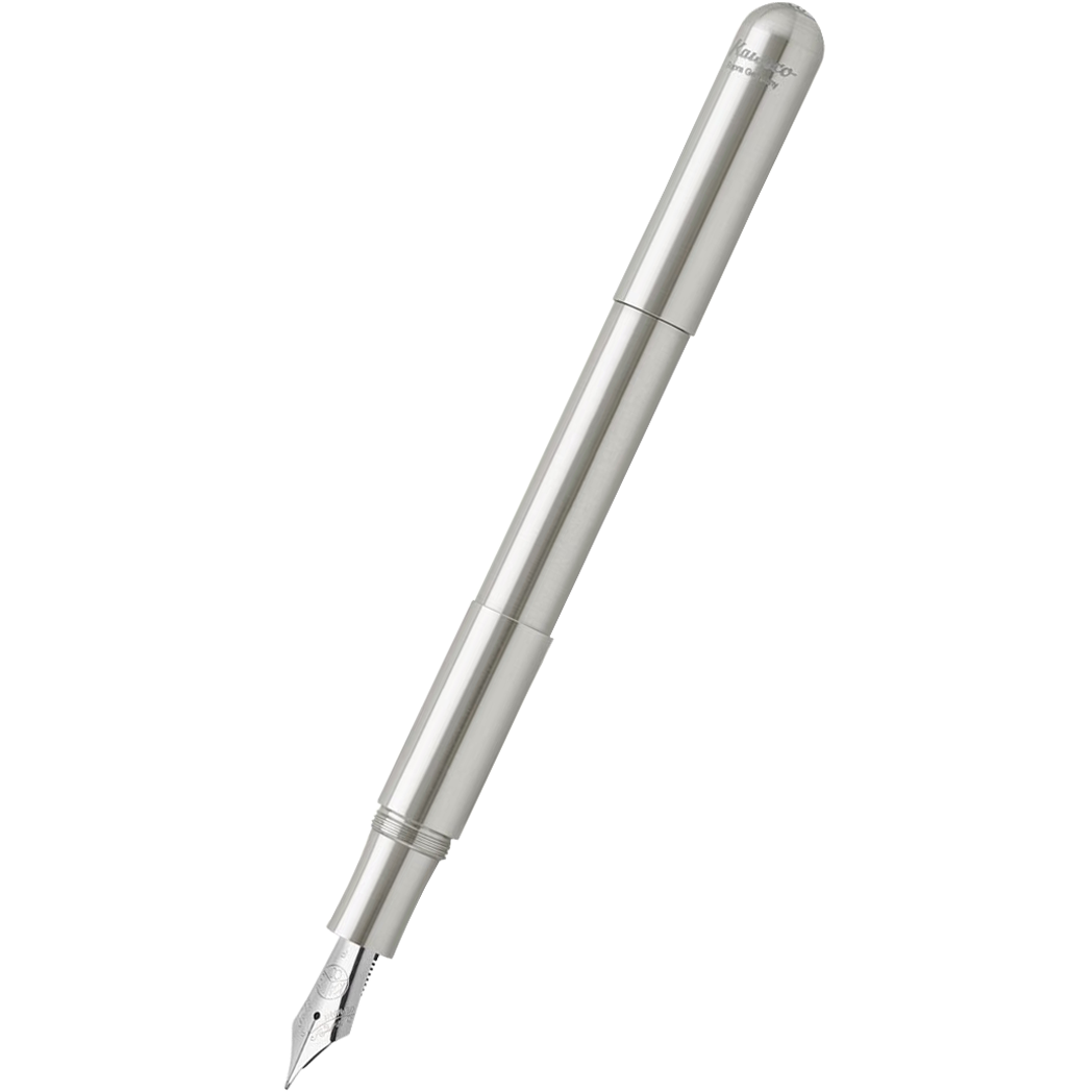 Kaweco Supra Stainless Steel Fountain Pen-Pen Boutique Ltd