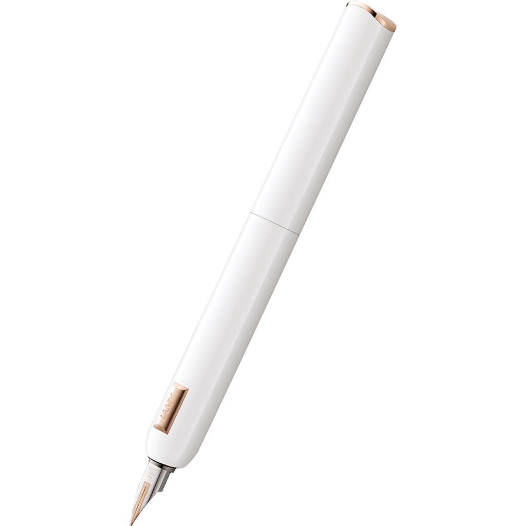 Lamy Dialog CC Fountain Pen - Shiny White - Pen Boutique Ltd