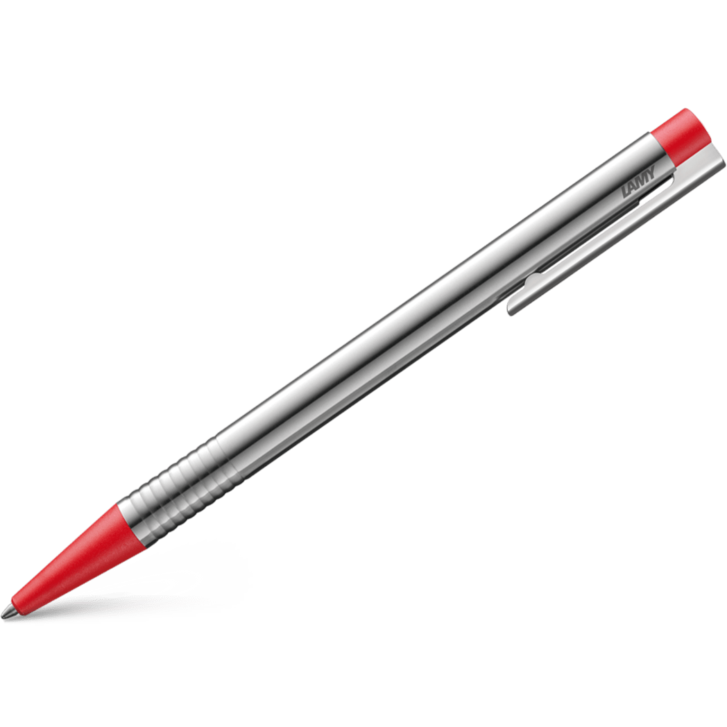 Lamy Logo Ballpoint Pen - Matte Red - Pen Boutique Ltd