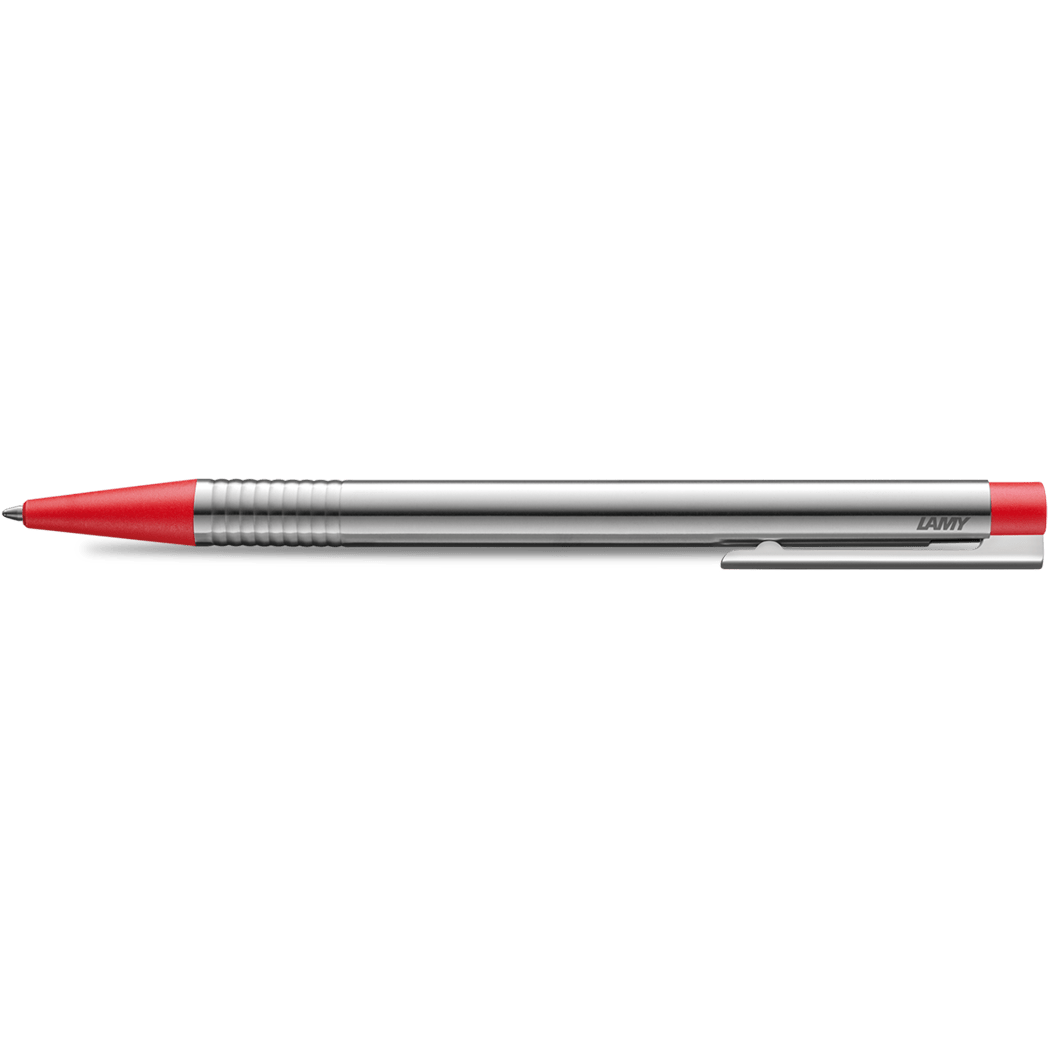 Lamy Logo Ballpoint Pen - Matte Red - Pen Boutique Ltd